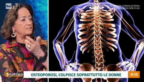 Osteoporosi malattia silente, affligge milioni di Italiani. Prof.ssa Brandi a 1 Mattina