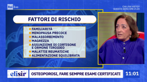 Osteoporosi, nuove terapie disponibili, con la Prof.ssa Brandi ad Elisir